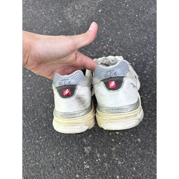 New Balance 990v3 Teddy Santis Sea Salt Size 12 Mens Used No Box - Picture 6 of 7